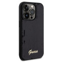 Kryt Guess SEQUIN SCRIPT iPhone 14 Pro - black