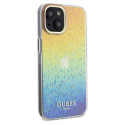 Kryt Guess IML Faceted Mirror Disco pro iPhone 14/15/13 – multicolor