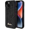 Kryt Guess Sequin Script Metal pro iPhone 14/15/13 - black