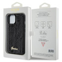 Kryt Guess Sequin Script Metal pro iPhone 14/15/13 - black
