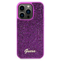 Kryt Guess Disco Metal Script pro iPhone 14 Pro Max - fuchsia