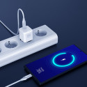 3mk Hyper Charger PD GaN 25W Wall Charger with USB-C Cable - White