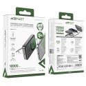 Acefast M11-10000 30W Qi2 Magnetic Power Bank with MagSafe - Black