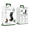 Acefast E20 3 in 1 Inductive Charger - Black