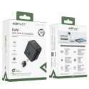 Acefast A23 30W GaN USB-C US Wall Charger - Black