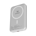 Powerbanka Wozinsky WRW349YWS 10000 mAh magnetická - bílá
