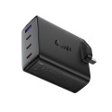 Acefast A97 PD100W GaN Wall Charger (3 x USB-C + USB-A) with UK Plug - Black