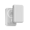 Powerbanka Wozinsky WRW349YWS 10000 mAh magnetická - bílá