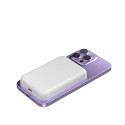 Powerbanka Wozinsky WRW349YWS 10000 mAh magnetická - bílá