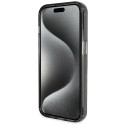Kryt Guess RING STAND SCRIPT GLITTER iPhone 13 Pro Max – černý