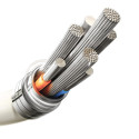 Kabel Joyroom S-A53 3A USB-A na Lightning s fluorescenčním koncem 2 m - béžový
