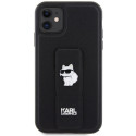 Kryt Karl Lagerfeld CHOUPETTE PINS pro iPhone 11/XR - černý
