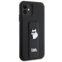 Kryt Karl Lagerfeld CHOUPETTE PINS pro iPhone 11/XR - černý
