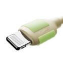 Joyroom S-A53 30W USB-C - Lightning Cable with Fluorescent Tip 2m - Beige