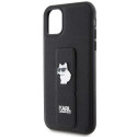 Kryt Karl Lagerfeld CHOUPETTE PINS pro iPhone 11/XR - černý