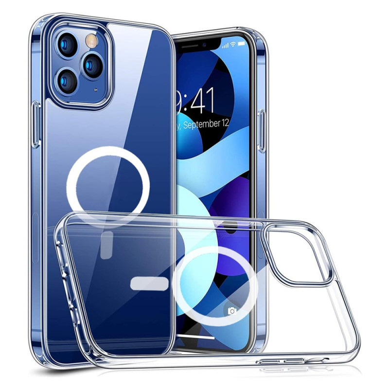 JOYROOM Michael Series JR-BP747 Odolný kryt s magnetem pro MagSafe pro iPhone 12/12 Pro, čirý