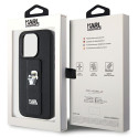 Kryt Karl Lagerfeld Gripstand Saffiano iPhone 13 Pro / 13 black