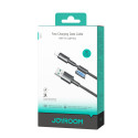 Kabel Joyroom S-A50 Unlimited Series 3A USB-A na Lightning s magnetickým organizérem 1,2 m - šedý