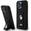 Kryt Karl Lagerfeld CHOUPETTE PINS iPhone 13 Pro Max – černý
