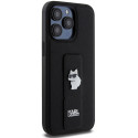 Kryt Karl Lagerfeld CHOUPETTE PINS iPhone 13 Pro Max – černý