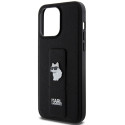 Kryt Karl Lagerfeld CHOUPETTE PINS iPhone 13 Pro Max – černý