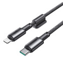 Joyroom S-A50 Unlimited Series 30W USB-C - Lightning Cable with Magnetic Organizer 1.2m - Gray