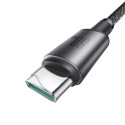 Kabel Joyroom S-A50 Unlimited Series 60W USB-C na USB-C s magnetickým organizérem 1,2 m - šedý