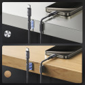 Kabel Joyroom S-A50 Unlimited Series 60W USB-C na USB-C s magnetickým organizérem 1,2 m - šedý