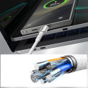 Joyroom S-A51 Cutting-Edge Series 3A USB-A - USB-C cable 1.2m - light gray