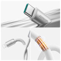 Joyroom S-A51 Cutting-Edge Series 30W USB-C - Lightning cable 1.2m - light gray