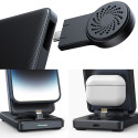 Joyroom Nabíjecí stanice 4 v 1 JR-WQS02 iPhone AirPods Apple Watch skládací s Lightning konektorem - černá