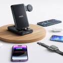 Joyroom Nabíjecí stanice 4 v 1 JR-WQS02 iPhone AirPods Apple Watch skládací s Lightning konektorem - černá