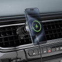 Acefast D40 Car Holder with Qi2 15W Magnetic Charger for Air Vent - Black