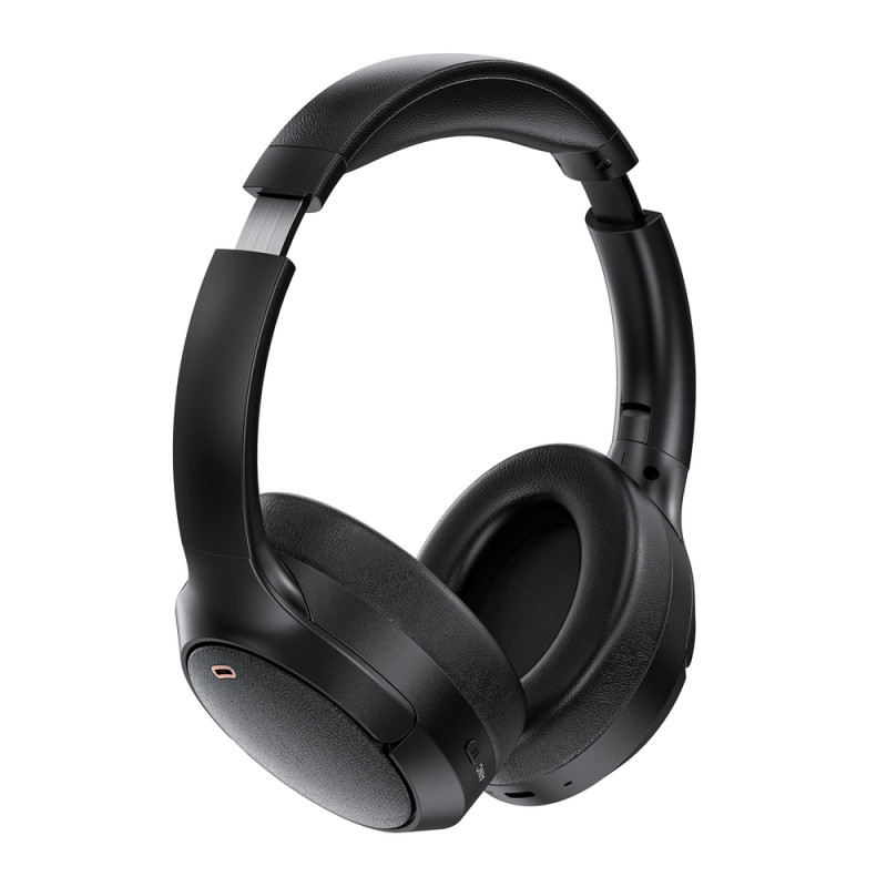 Acefast H6 ANC Wireless Bluetooth 5.3 IPX4 Over-Ear Headphones - Black