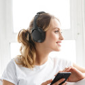 Acefast H6 ANC Wireless Bluetooth 5.3 IPX4 Over-Ear Headphones - Black