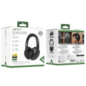 Acefast H6 ANC Wireless Bluetooth 5.3 IPX4 Over-Ear Headphones - Black