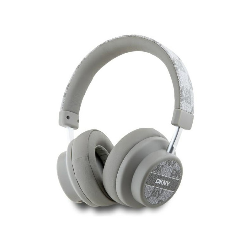 DKNY Bluetooth On-Ear Headphones DKBHM2PCSHLE Beige/Beige Checkered Pattern