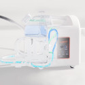 UWANT B200 12000Pa 1900W Washing Vacuum Cleaner with Deep Cleaning Steam Cleaning Function - White