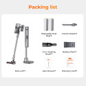 UWANT V100 Cordless Upright Vacuum Cleaner with Self-Emptying Station - Gray