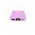 Powerbanka Tech-Protect PB31 MagSafe 10000mAh - fialová