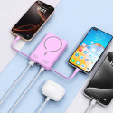 Powerbanka Tech-Protect PB31 MagSafe 10000mAh - fialová