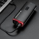 Přední světlo na kolo Wozinsky + kabel USB-C (3000 lm) - černé