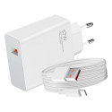 Nabíječka do sítě Xiaomi BHR9465EU 67W 6,2A USB-A s kabelem USB-C - bílá