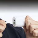 Nabíječka do sítě SBS TETRPD20W 20W USB-A USB-C s Power Delivery - bílá