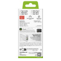 Kabel SBS TECABLETCC10W USB-C na USB-C Power Delivery 25W 1 m - bílý