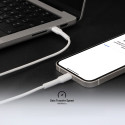 Kabel SBS TECABLETCC10W USB-C na USB-C Power Delivery 25W 1 m - bílý