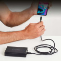 Kabel SBS TECABLELIGTC1K USB-C na Lightning 1 m - černý