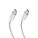 Kabel SBS TECABLETISSUETCC2G 2x USB-C 2 m 60W s Power Delivery - šedý