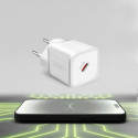 Nabíječka do sítě SBS TETRGAN1C20W 20W GaN s Power Delivery - bílá