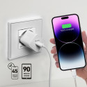 Nabíječka do sítě SBS TETRGAN1C20W 20W GaN s Power Delivery - bílá
